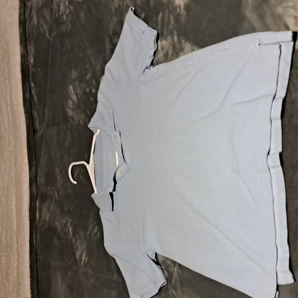 Place polo shirt